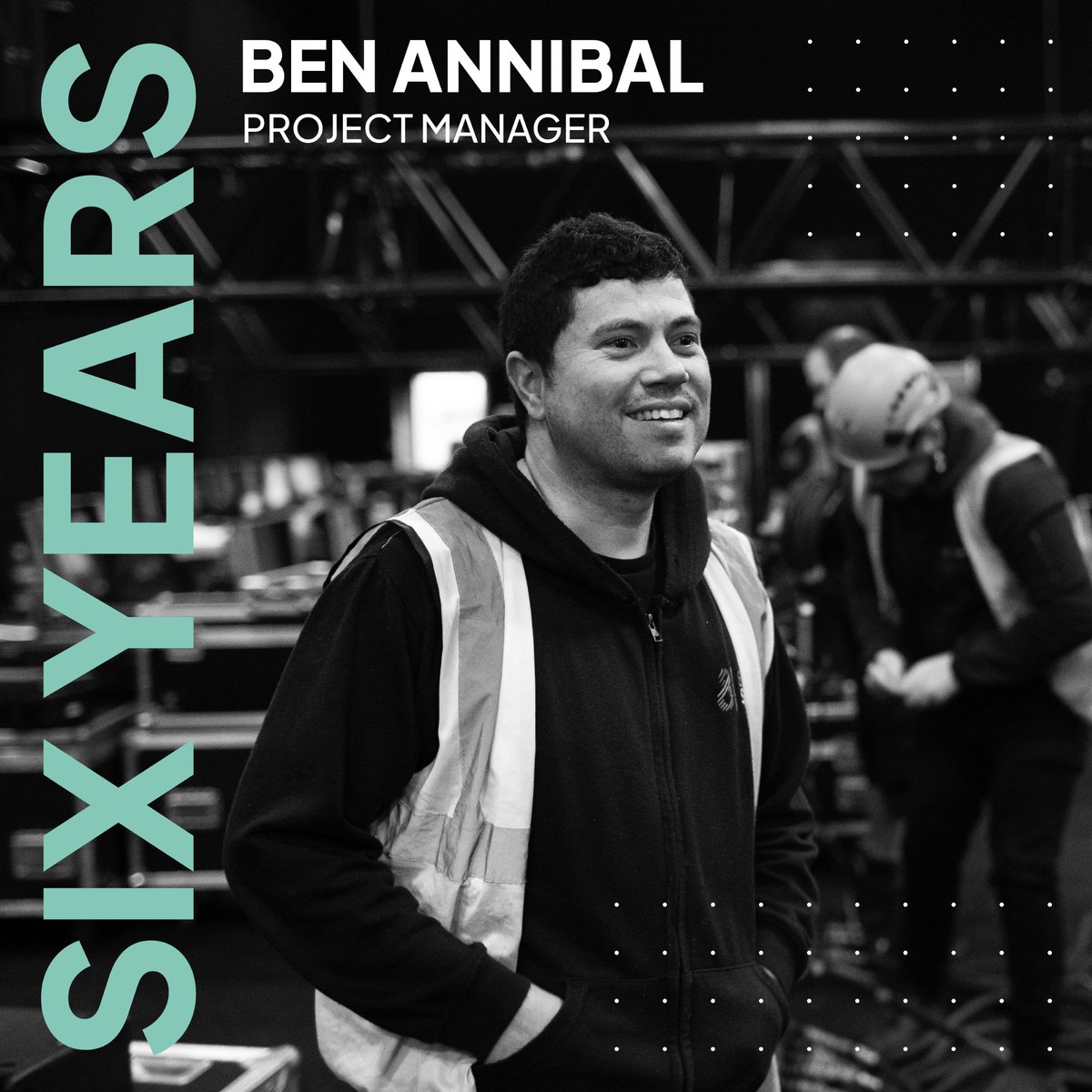 “80six has come a long way. As we’ve developed, so has the industry, which is still going strong. What hasn’t changed as much is the close knit-community who have been great to work with all through my career.”

Congrats on 6 years with 80six Ben! 

#eventprofsuk #avtweeps