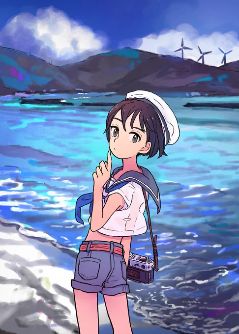 青は透ける 夏