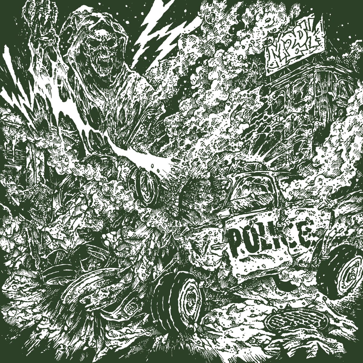 M2DHOUSE's tweet photo. OPEN PRE ORDER “ GAS GRENADES “ TEES TILL 25th AUGUST. IDR 170K (EXC SHIPPING, FULL PAYMENT ONLY). SHOUTOUT TO BLOODTHROWER_ FOR THE SICK ARTWORK. DM FOR MORE INFO. https://t.co/UFAyo53LOX