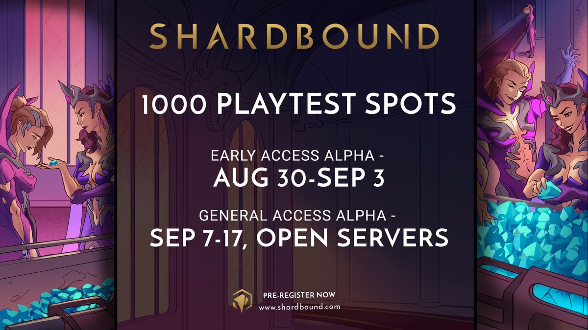 🚀 𝙎𝙃𝘼𝙍𝘿𝘽𝙊𝙐𝙉𝘿 𝘼𝙇𝙋𝙃𝘼 𝙄𝙎 𝙉𝙊𝙒 𝙊𝙋𝙀𝙉 ! 🎮

Pre-register and join our Discord 📡 for a chance for you and your friends 👥 to play!.

Hit the ❤️ and 🔁 if you believe the future of gaming rests in your hands, Ranger! 🌟