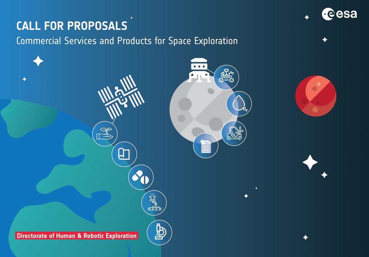 ESA Business in Space Growth Network (BSGN) (@esabsgn) on Twitter photo Are you developing commercial #services or products to help us develop our European presence in low Earth orbit or the #Moon? ππ <a href="/esa/">European Space Agency</a> is conducting a Webinar on 16th August 2023 at 13:00 Amsterdam time, registration details are provided on esa-star π bit.ly/43EJZ6g Are you developing commercial #services or products to help us develop our European presence in low Earth orbit or the #Moon? ππ <a href="/esa/">European Space Agency</a> is conducting a Webinar on 16th August 2023 at 13:00 Amsterdam time, registration details are provided on esa-star π bit.ly/43EJZ6g