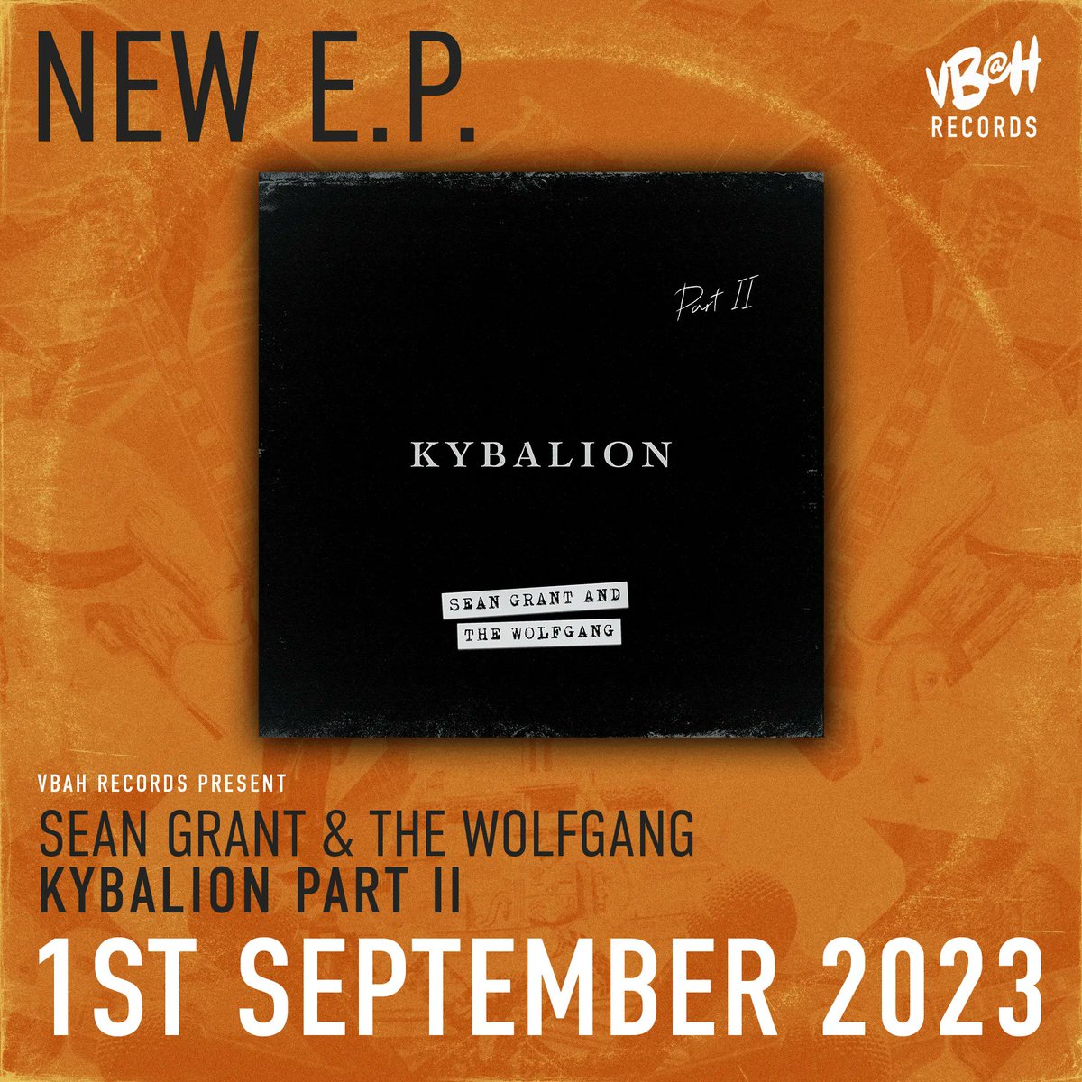 NEW RELEASE!

Drenched in darkgaze distortion & dramatic synth gothic glory @sgwolfgang cut through the spaced-out singularity where industrial meets ethereal.

Now its time for the 2nd chapter - KYBALION PTII, featuring the monster single AI, will be out on 1/9 via VBAH Records