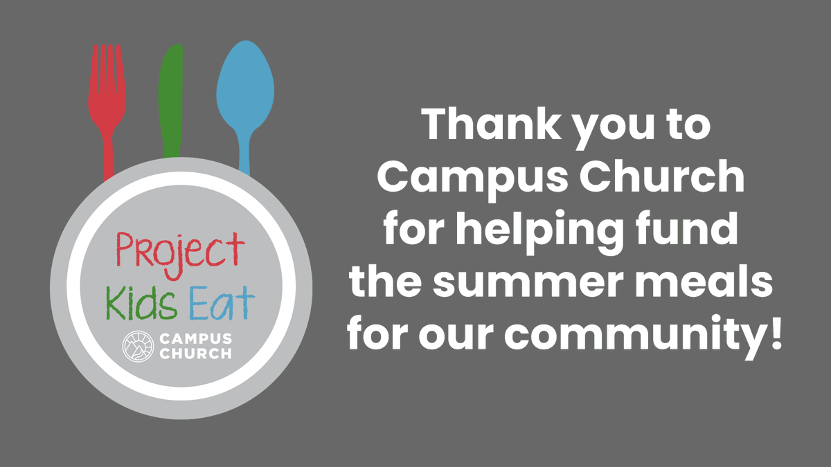 CampusChurch's tweet photo. Ready for a Project Kids Eat recap? By contributing to Vision Sunday, donating essential items, and giving your time - YOU helped make a difference in our community. https://t.co/tYLTukjhLt