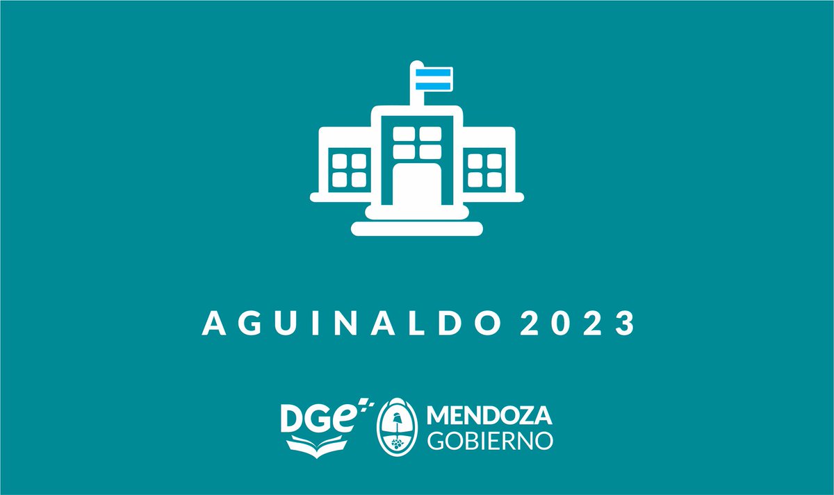 Martes 15 de agosto:
Estará depositado el pago de la primera cuota del S.A.C. 2023 para docentes reemplazantes no equiparados y personal escolar no docente.
✅Inversión: $ 1.436 millones
✅19.108 personas alcanzadas