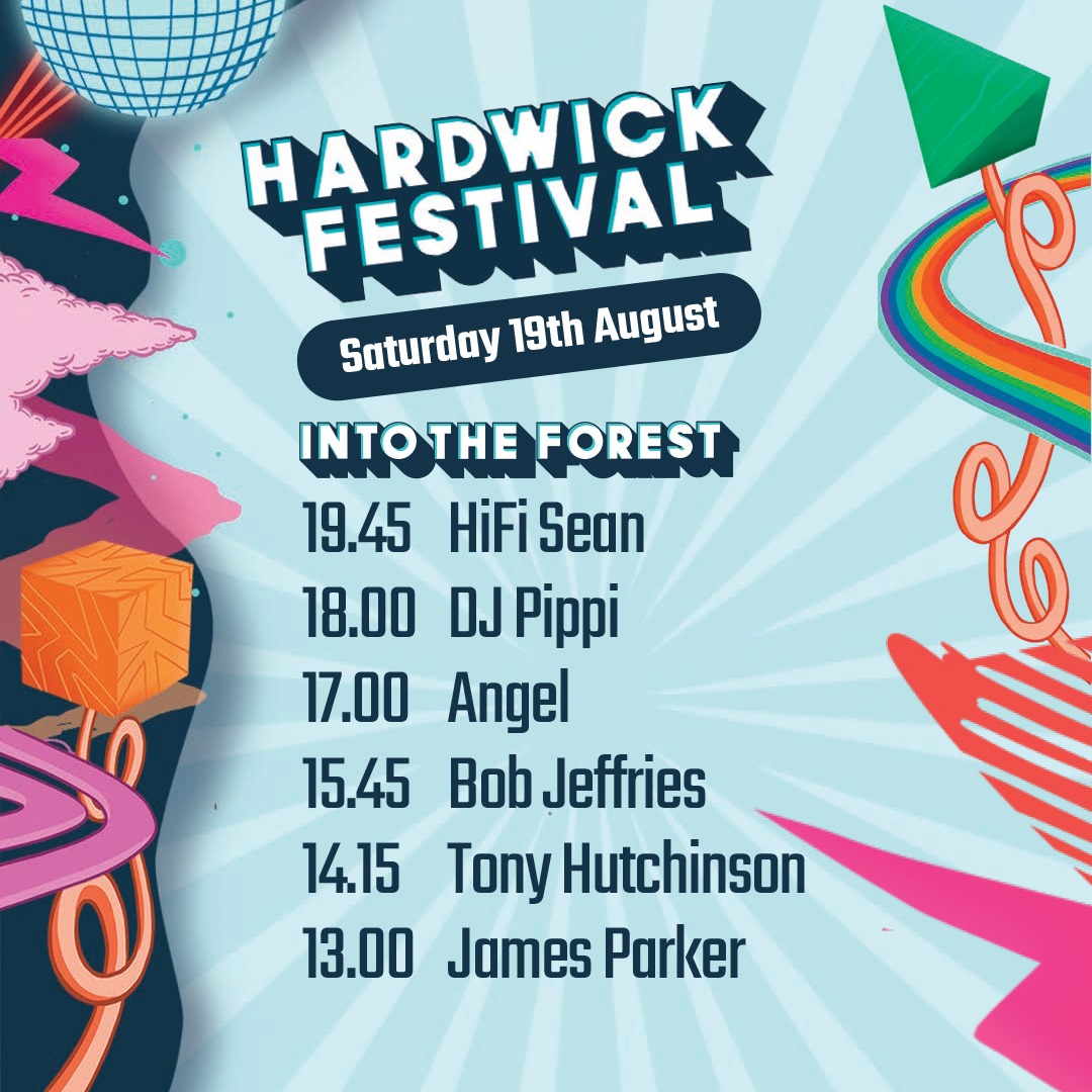Here they are... Saturday set times!🙌 🎟️Down to the final tickets 👉 bit.ly/HARDWICK2023 *Timings are subject to change