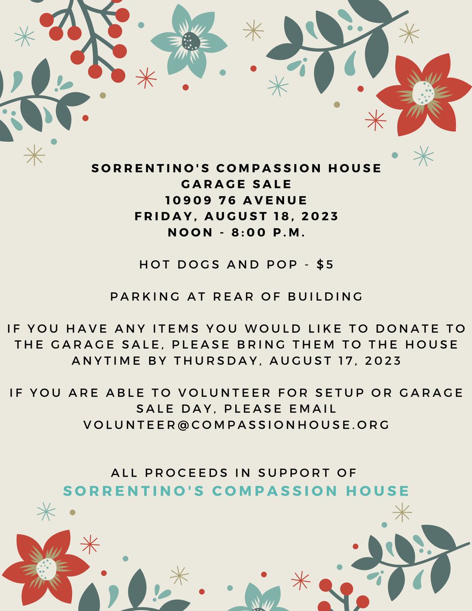 Compassion House Foundation tweet media