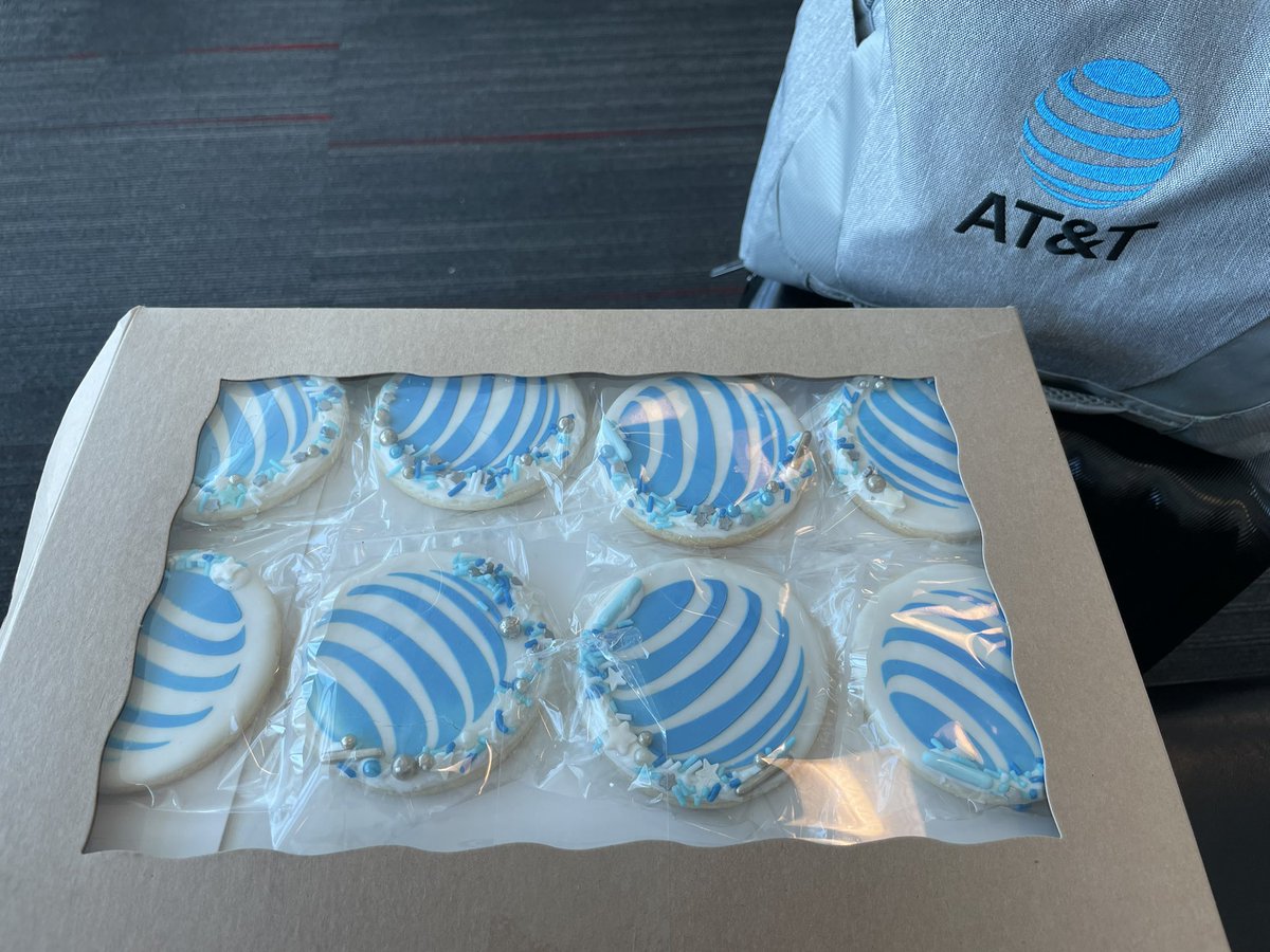 Will travel for cookies. Atlanta here I come. #LifeAtATT