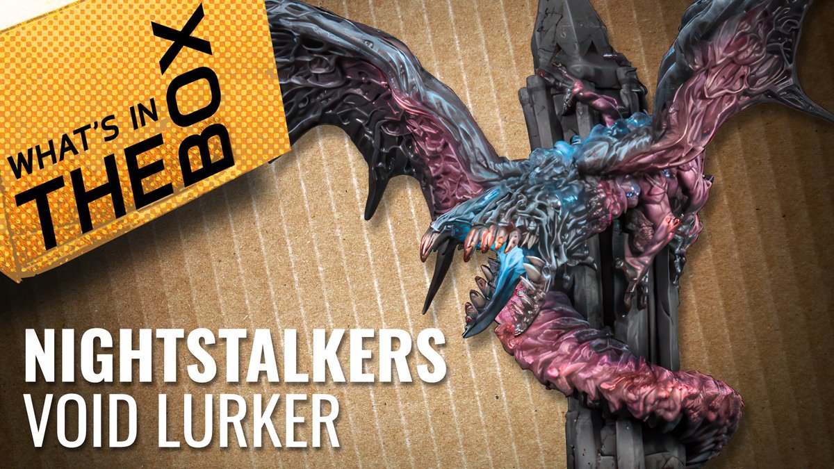 Building a Nighstalkers army in @manticgames' #KingsOfWar? Have a peek at the Void Lurker in this new Unboxing video from Gerry - is it going to feature in your force? youtube.com/watch?v=ZFaKvj…