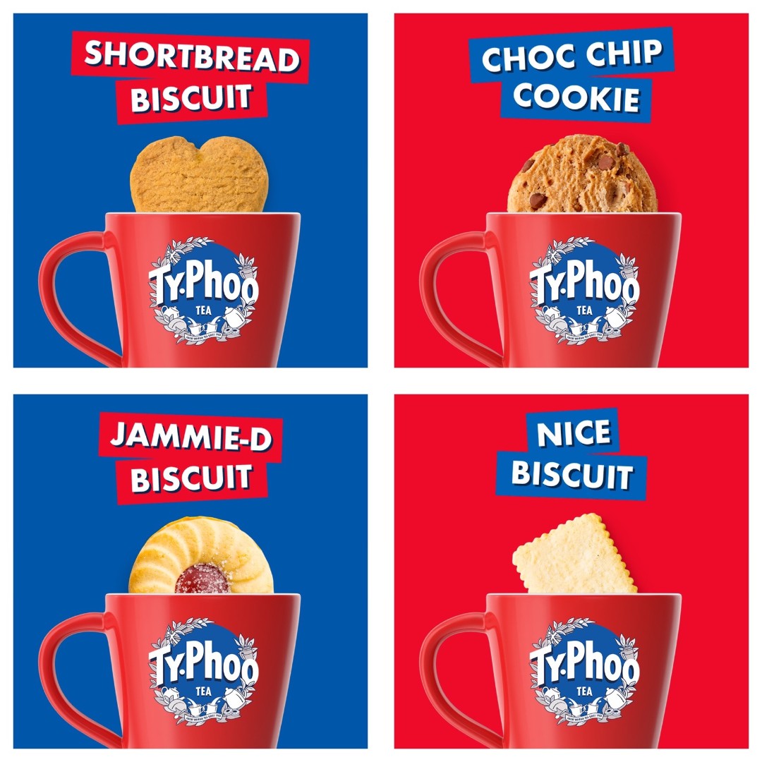 Which one are you dunking? One of each for us please! #TyphooTea #TeaAndBiscuits