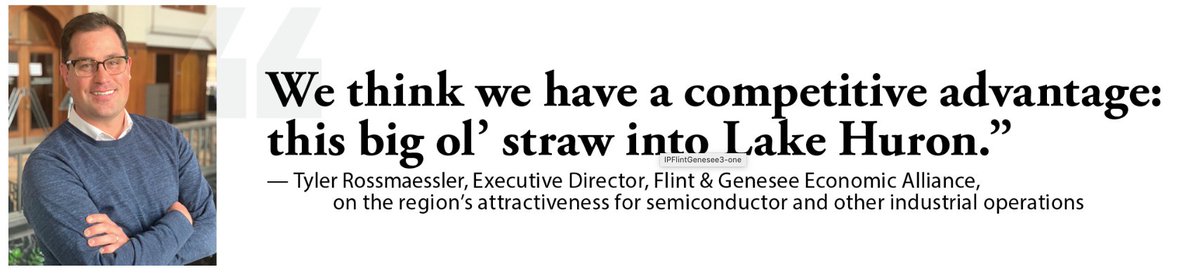 StopLeaping's tweet image. Finally, an honest assessment of semiconductor chip plants and their water usage. 

Do you want to give a corporation a "big ol' straw" into the Great Lakes? 

#MadeinMichigan #BetrayedinMichigan #stopcorporatewelfare #MEDC #purelansing #water #mipol

siteselection.com/issues/2023/ja…