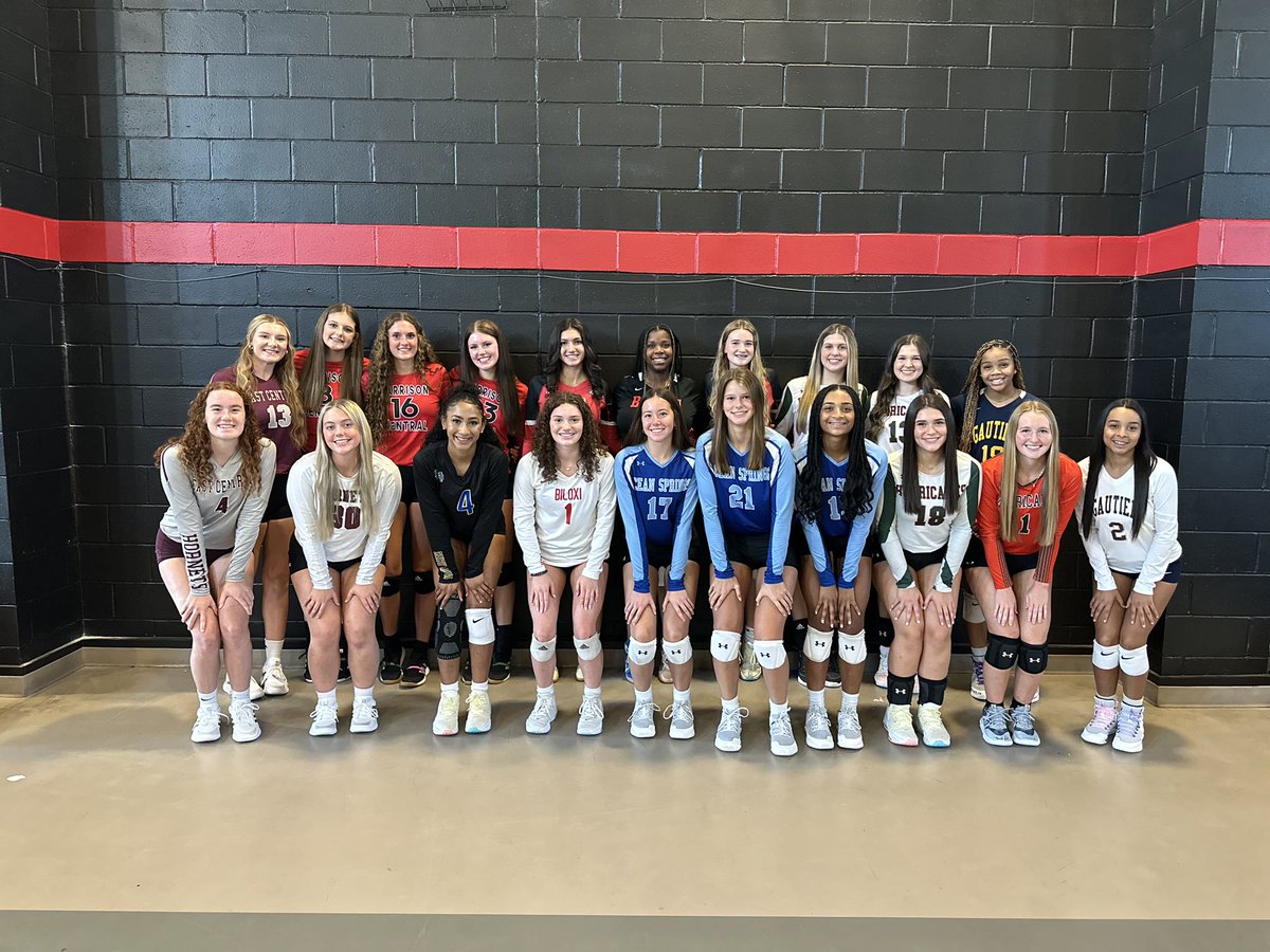 Smacm228's tweet photo. Here are some of the top volleyball players in South Mississippi. We had representatives from the following High School:  East Central, St Martin, Biloxi, Ocean Springs, West Harrison, Gautier and Harrison Central. 2023 Preseason All SMACM. 

Good luck to all schools. https://t.co/quj2Pco2k4