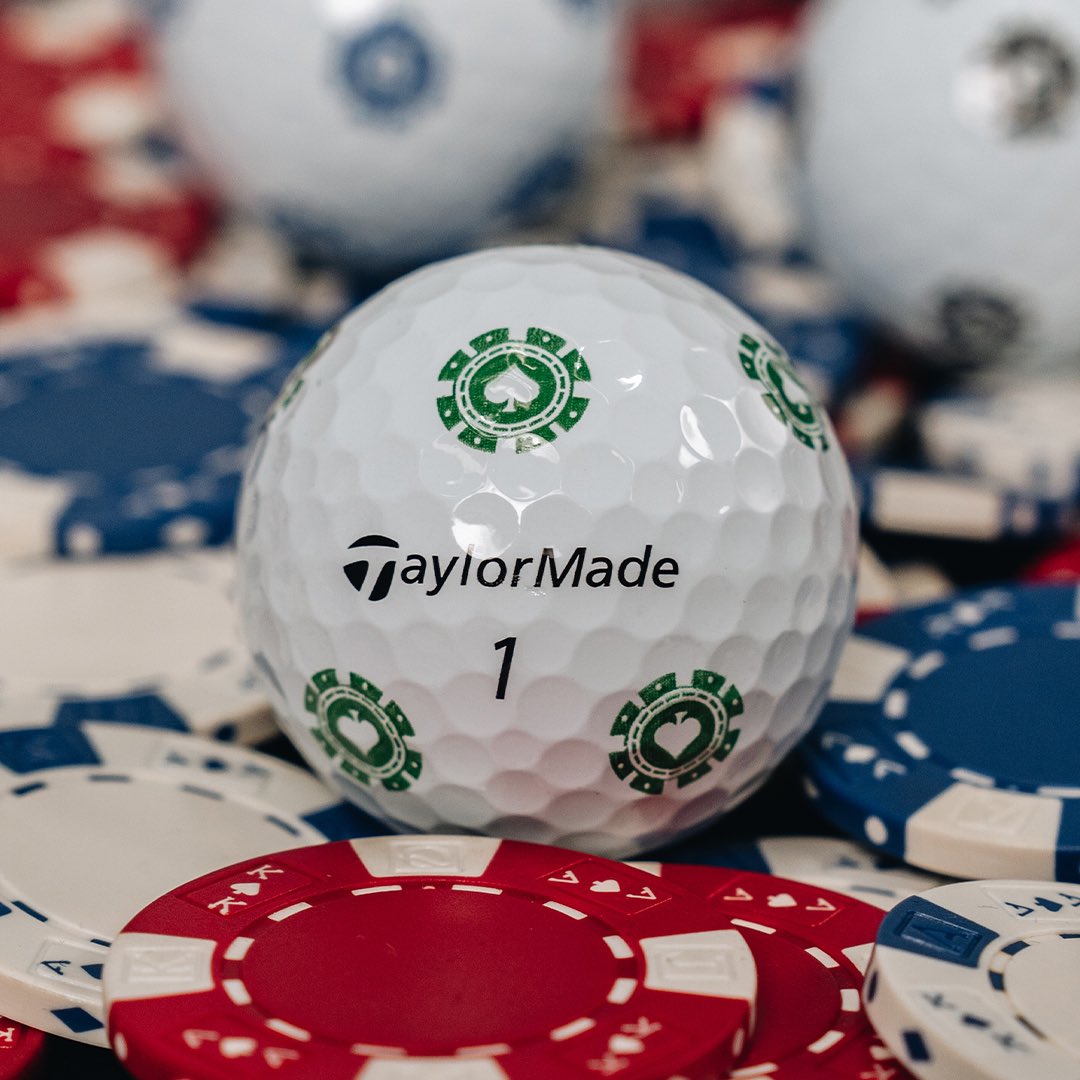 TaylorMadeGolf's tweet image. Know when to fold ‘em. Know when to hole ‘em. ♠️ 

The #TP5 Pix Poker golf balls are ready for action.  

Shop them now: tmgolf.co/XPixPoker