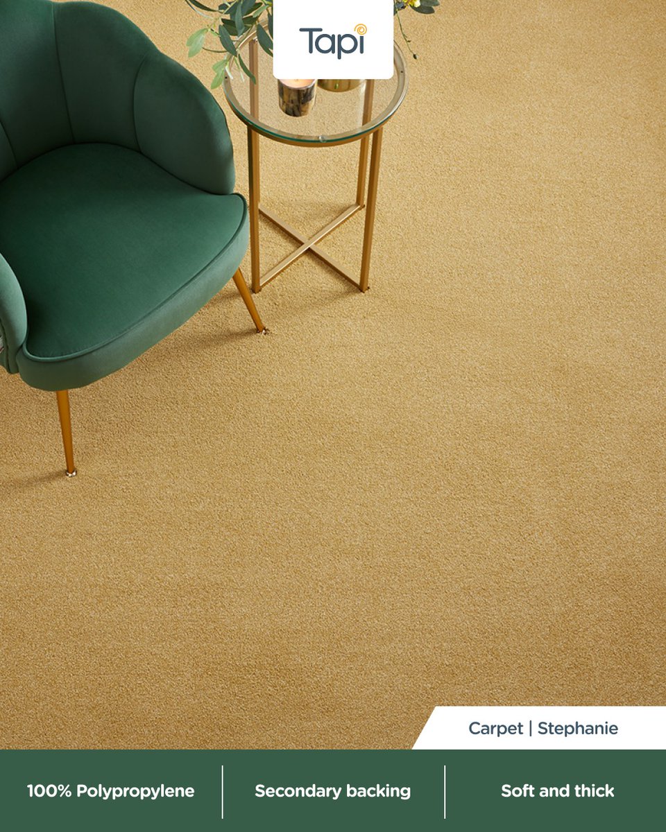 🛋️✨ Experience luxury with the Stephanie Saxony carpet from <a href="/Tapi_Carpets/">Tapi Carpets & Floors</a>! Soft, durable, and available in a range of colours. Plus, enjoy a worry-free 10-year guarantee 🏠🌈
