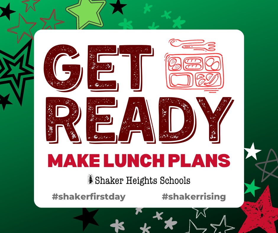 shakerschools's tweet image. Our school lunch provider is busy planning nutritious meals for our students! 🥪 All menus are available on our website: shaker.org/lunch

Families are encouraged to complete the free/reduced lunch application here: shaker.org/Applicationfor….

#shakerfirstday #shakerrising