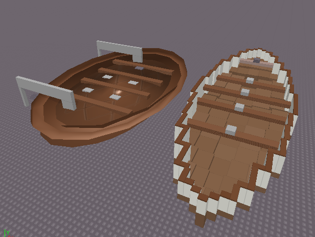 TheAmazemanRBLX's tweet photo. Evolution of Roblox Titanic lifeboats
1) 2009
2) 2013
3) 2016 - @Inyo22RBLX 
4) 2018 - Inyo
5) 3.0 - @Mistertitanic33 https://t.co/EHZQNucySo