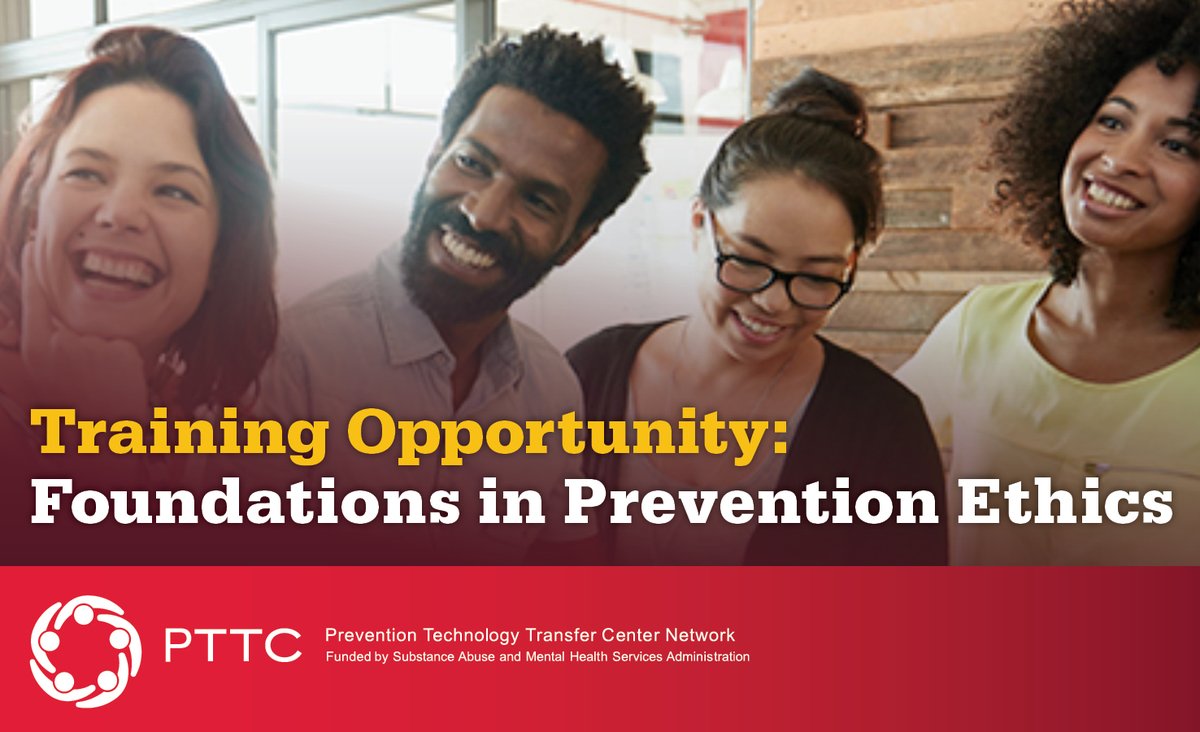 OHpreventionCOE's tweet photo. PTTC will offer a free, virtual ethics course for trainers. Earn a certificate and learn to train other individuals on the foundations of ethics. The first session will take place via zoom on August 21-22. Sign up for to receive an invitation: https://t.co/i9W3KkbLQr https://t.co/W6ZwtY8qHq