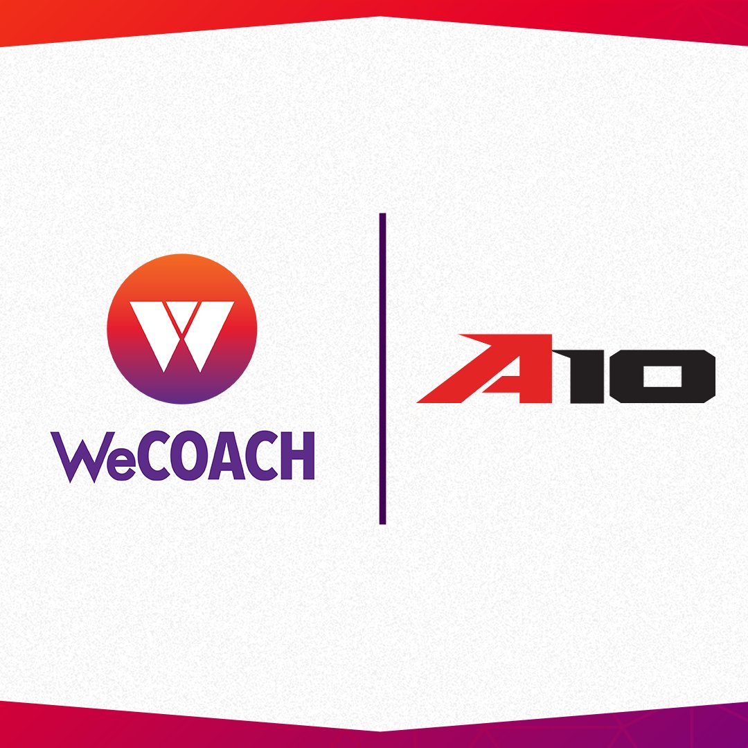 WeCOACH's tweet photo. Teamwork makes the dream work! 🤝 

Exciting news as the @atlantic10 has renewed their conference-wide membership with #WeCOACH! Together, we continue to champion the leadership &amp; growth of women in sports. 

Visit https://t.co/qBQgLe2e66 to read the release!

#MOVEtheNUMBERS https://t.co/ngddq9yqhD