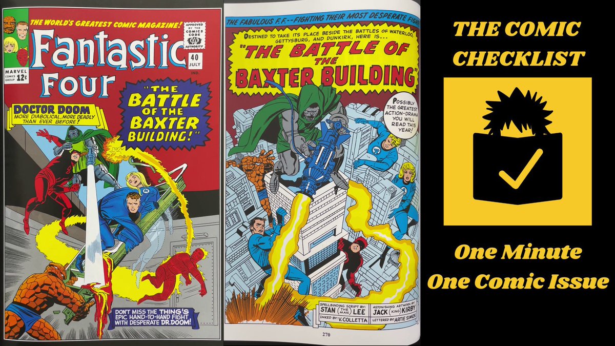 TheComicCL's tweet photo. The Fantastic Four #40 - Jul. 1965

The Battle of the Baxter Building

https://t.co/fFuJfL6nA1

#thefantasticfour #f4 #marvel #comics #comicbooks #thecomicchecklist #marvelcomics #shorts https://t.co/21YHTc3vyw