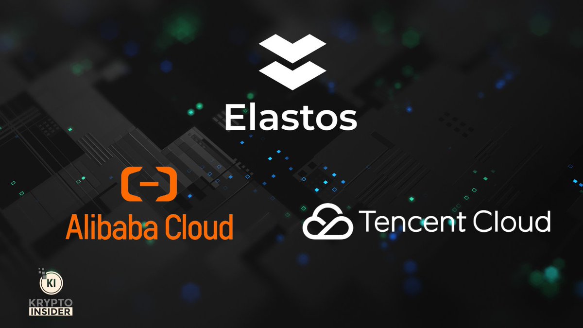 KryptoInsider1's tweet photo. After years of dedicated development, Elastos has successfully forged partnerships with industry giants Alibaba Cloud and Tencent Cloud this year.

Here are some details about these two significant collaborations🧵🔽

$ELA #ELA @ElastosInfo @ELA_2822 @ilija2047 @ihl79 https://t.co/ivYuIBuyYH