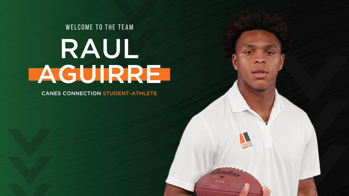 Canes Connection is thrilled to announce our relationship with Raul 'Popo' Aguirre. Welcome to the team, Raul! 🙌🏻 @lraulaguirre #CanesConnection #WelcomeToTheTeam #GoCanes