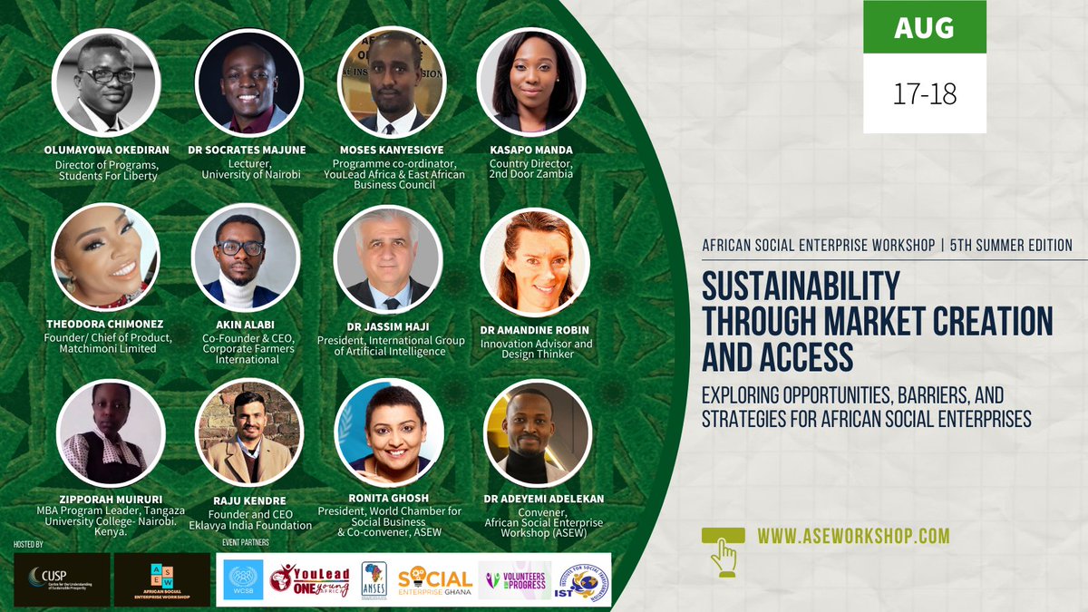 SocialAsew's tweet photo. It's 3 Days Left Until the Unforgettable 5th Edition Workshop, get Ready to Be Thrilled, Empowered, and Inspired as We Dive into a World of Knowledge, Innovation, and Positive Change

Registration link will be revoked on Wednesday at 11:59pm, register now:https://t.co/YTKUEspuJl https://t.co/ELtEI5dDX2