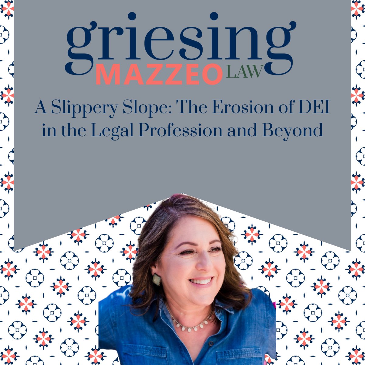 In her recent, <a href="/thelegalintel/">Legal Intelligencer</a> article, <a href="/FranGriesing/">Fran Griesing</a>     talks about the attacks on initiatives that would bolster inclusivity in the legal profession.

Read here: griesinglaw.com/news-item/the-…