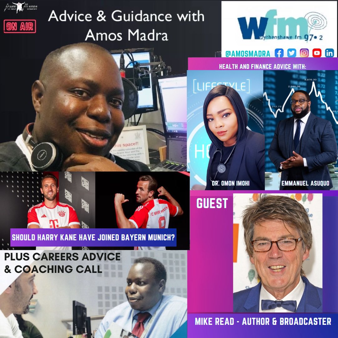 AmosMadra's tweet photo. 📻 My guest today is broadcaster & author Mike Read @MikeReadUK ✍️ 📕
✨Tune in at 7pm on @wfm972 97.2 FM, via your smart speaker & online at https://t.co/JZTQwkvV1L
#wfm972 #TheAmosMadraShow #ManchesterRadio https://t.co/MYiBOyztii