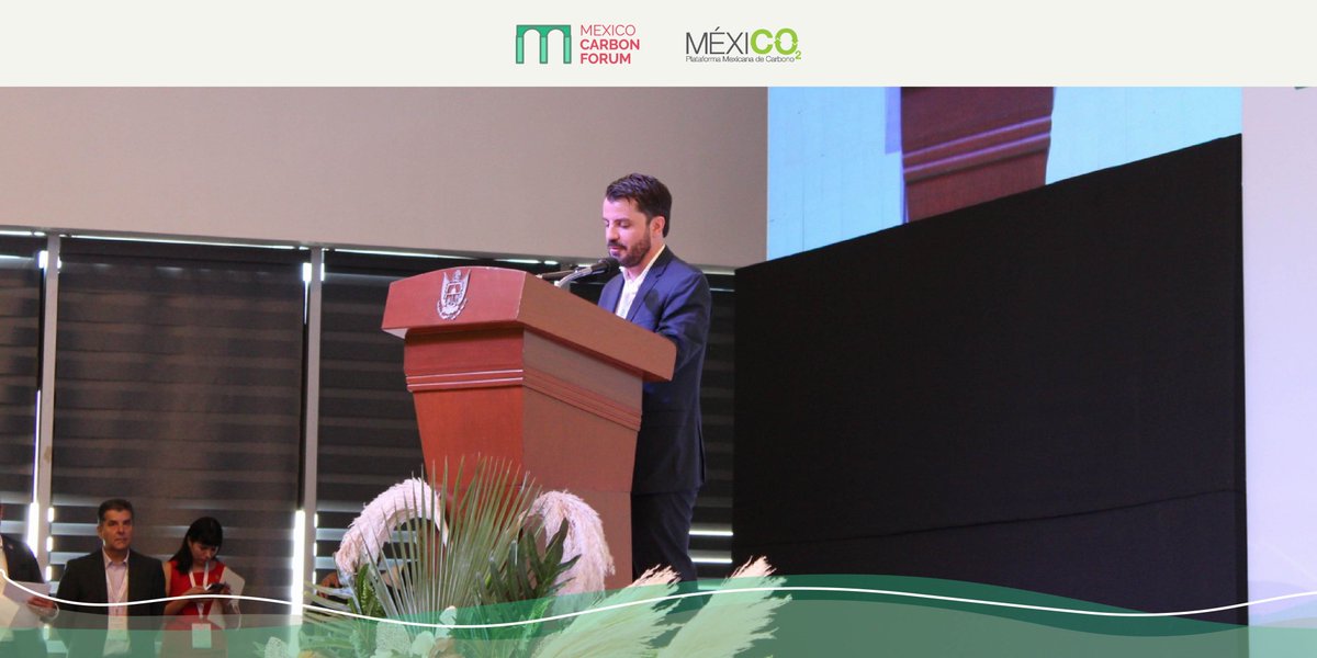 🔈<a href="/epiquero/">Eduardo Piquero</a>, Director de <a href="/mexico2_pmc/">MÉXICO2</a> afirmó en #MXCF2023: "La primera forma de justicia climática es ponerle un precio a las emisiones. Los mercados de carbono han mostrado ser una de las herramientas más efectivas para reducir las emisiones de gases de efecto invernadero".