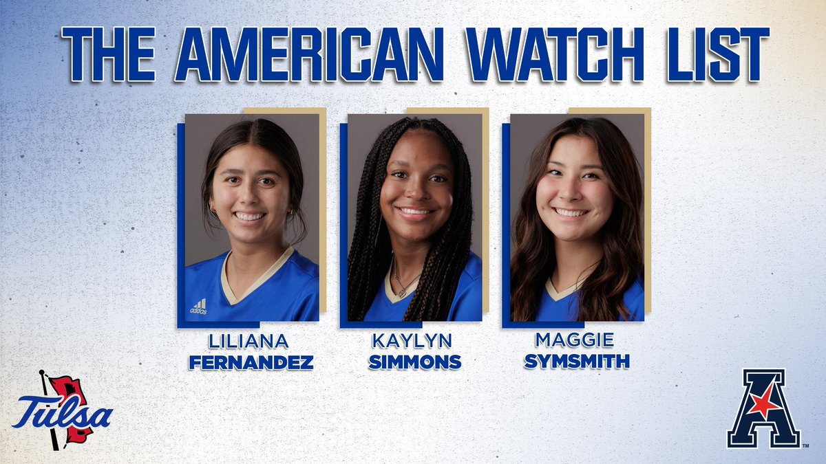 Tulsa Women’s Soccer Trio Named to The American Watch List

tulsahurricane.com/news/2023/8/14…