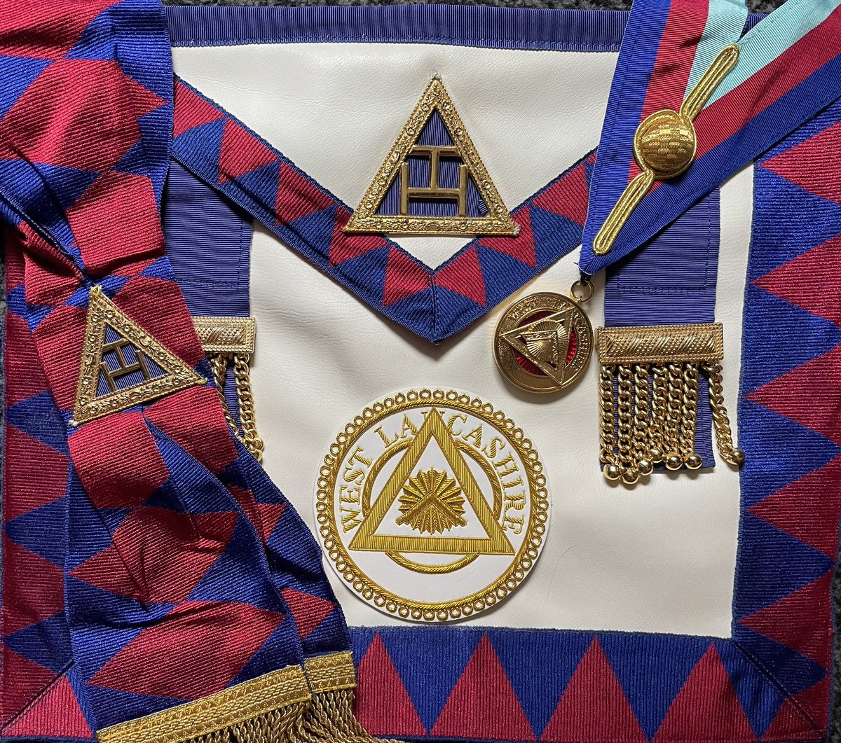 New Badge and collar Jewel ready For West Lancashires Provincial Grand Chapter next Month