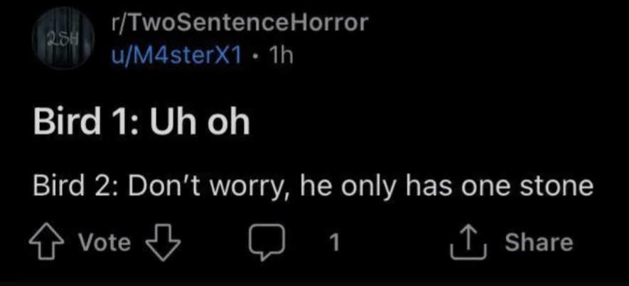 Bad 2 Sentence Horror (@bad2sentence) on Twitter photo 