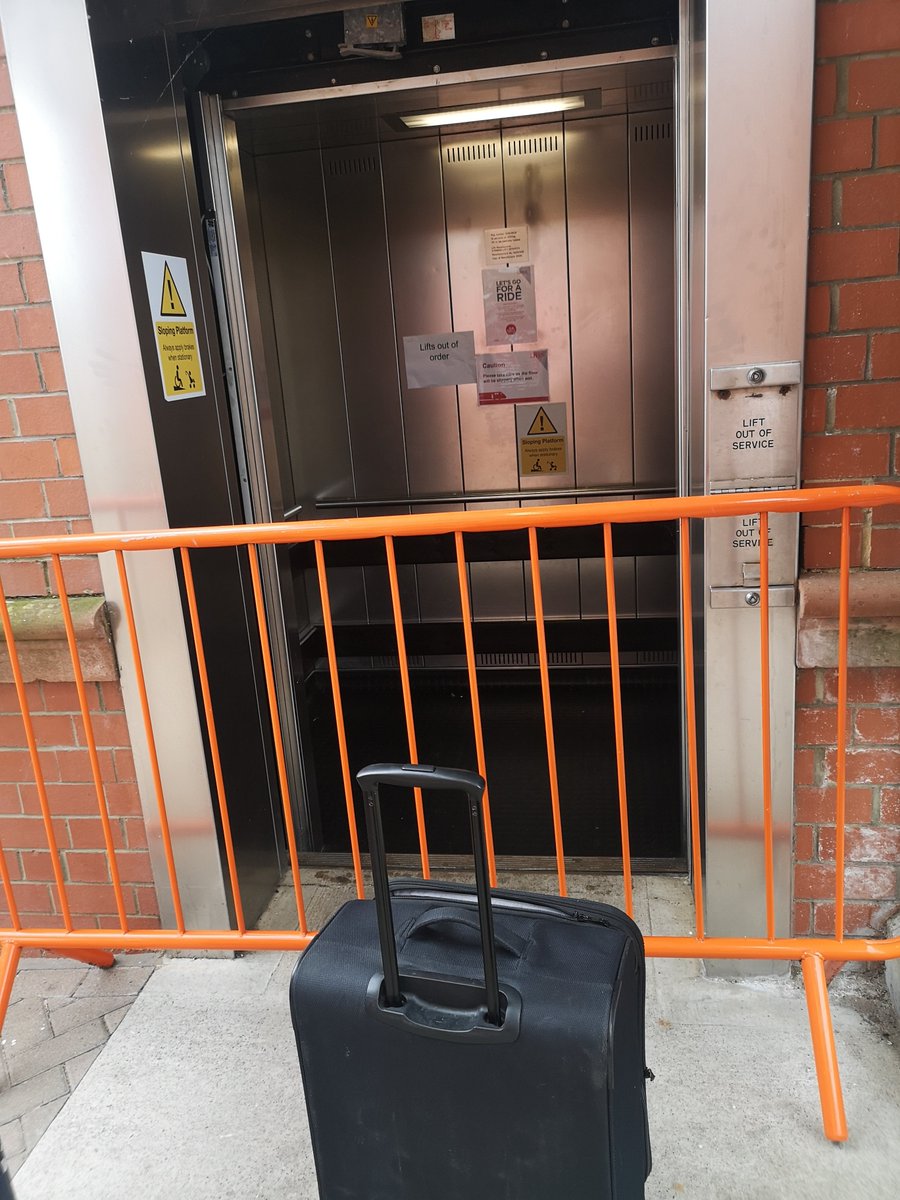 I spoke too soon. Now *both* of the lifts at Berwick-upon-Tweed are out of order! How long were they working? 3 days out of 3 months! Are <a href="/lner/">London North Eastern Railway</a> going to pay to make it possible for wheelchair users to travel? That's the only thing that is acceptable now! <a href="/LNER/">London North Eastern Railway</a>