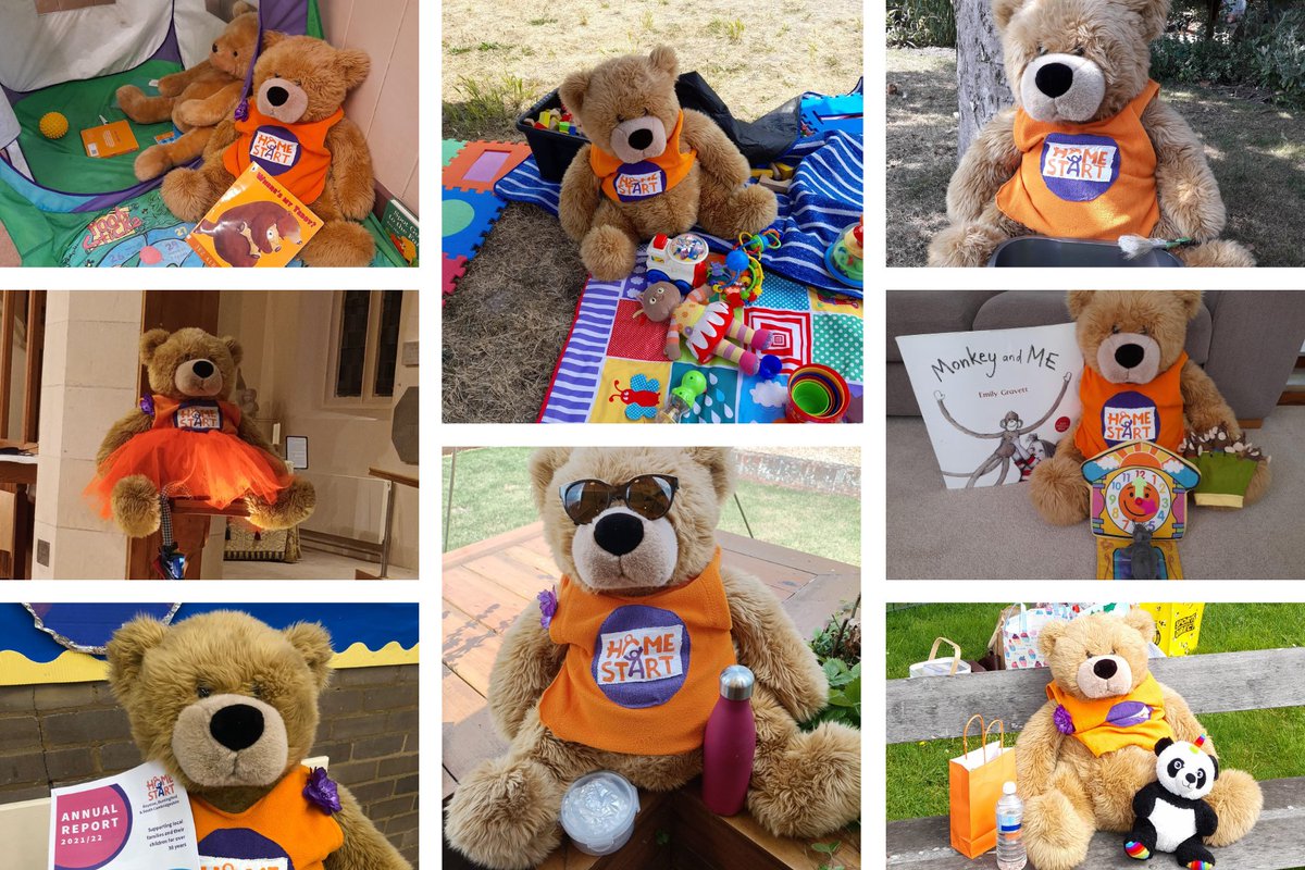 Our Home-Start Bear still doesn't have a name... can you help? We've had some wonderful suggestions sent in so far but would welcome a few more. We will announce the winning name in November. Comment below with your name suggestion! #namethebear #homestartbear