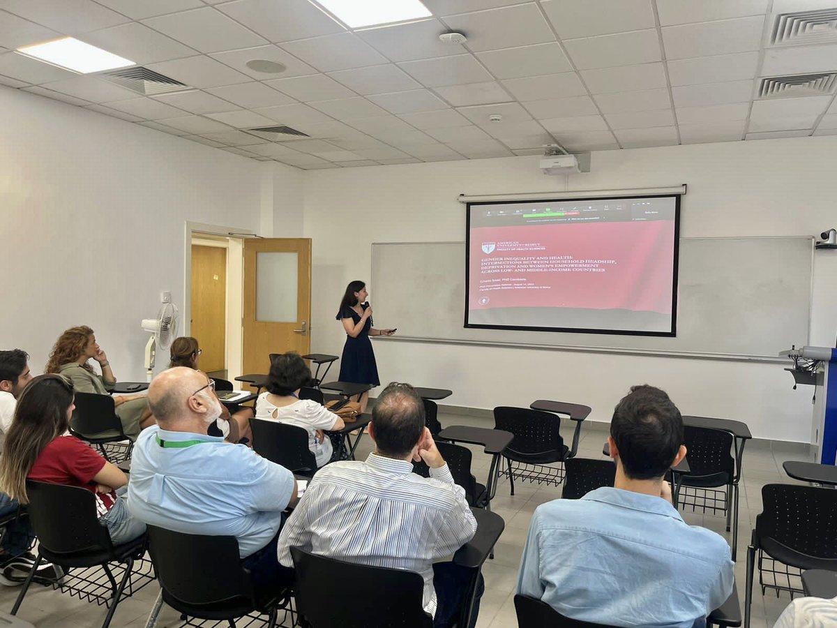 CRPH_AUB's tweet photo. Congratulations to @GhadaSaad_11 on successfully defending her PhD thesis 🎓Your hard work will serve as a valuable contributions to the field of public health! https://t.co/bLX2CJAZV8