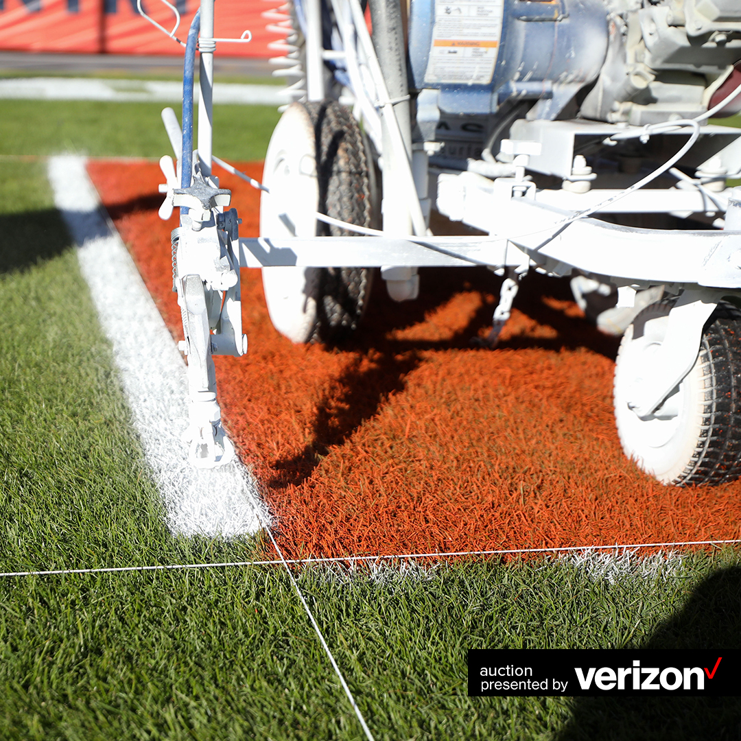 Join the turf & grounds crew at @EmpowerField at Mile High and help paint the field ahead of a Broncos home game. Bid today on this one-of-a-kind experience and support the Denver Broncos Foundation. 🖌️: marketplace.denverbroncos.com