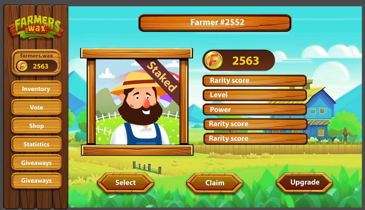 Are you ready to start farming?  🌽

$FARM

Farmers: Uniting collecting and gaming

#WAXP #WAXNFT #WAXFAM <a href="/WAX_io/">WAX</a> <a href="/waxapes/">WAX Ape Rave Club 🍌</a>