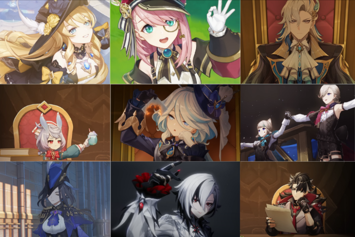 Genshin Impact 4.0+: Todos os personagens com nomes e designs