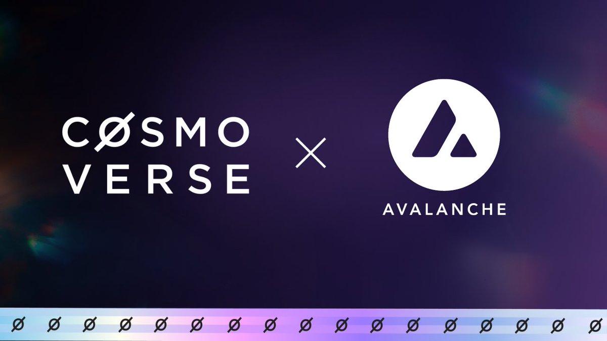 We are proud to announce that @avax is going to join Cosmoverse’23 as a sponsor! Avalanche and Cosmos always had great synergies and we are proud to help bring both ecosystems even closer together.