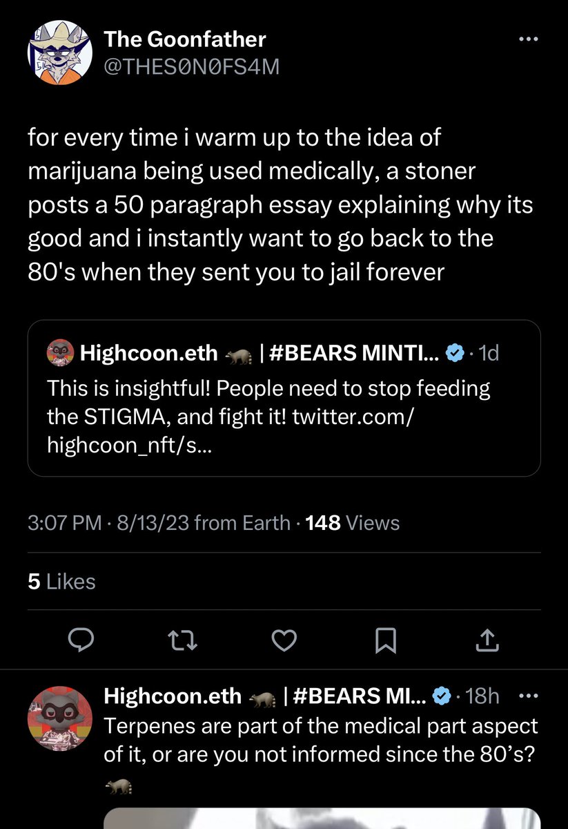 highcoonvibes's tweet photo. While doing this, we also found out that #STIGMAISREAL and alive.
Here are some of the people that decided that cannabis is not good and from their POV there’s no way they’re wrong.
People that keep spreading bad vibes with regards to something that helps us, daily. https://t.co/kbE1LtCIrk