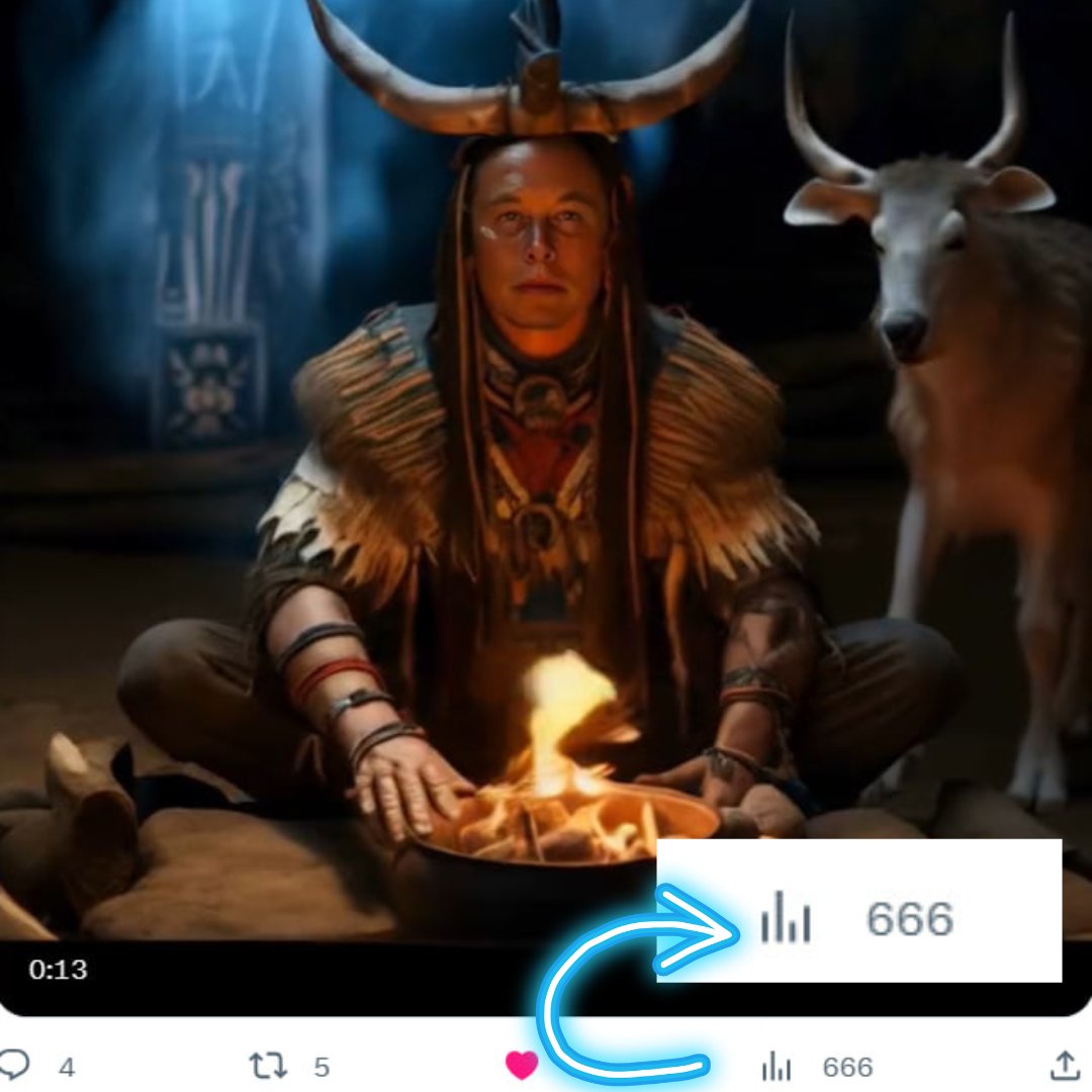webfourtech's tweet photo. The AI of Elon Musk's social network itself revealed its owner, which proves the truthfulness of our story and his connection with dark forces. @elonmusk @ElonMuskAOC https://t.co/E2aMdlTdXe