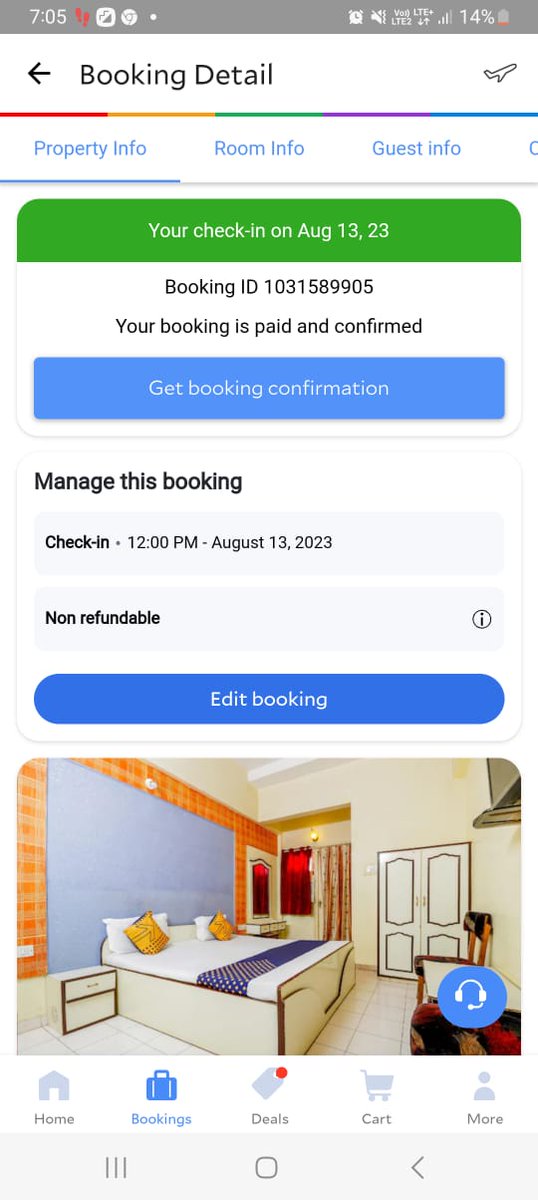 @OmriMorgenshtern @agoda @OYO4U @oyorooms This booking was done with you guys, now hotel is not accepting the booking & forcing us to leave....nothing done from your end highly disappointed, Frustrating.