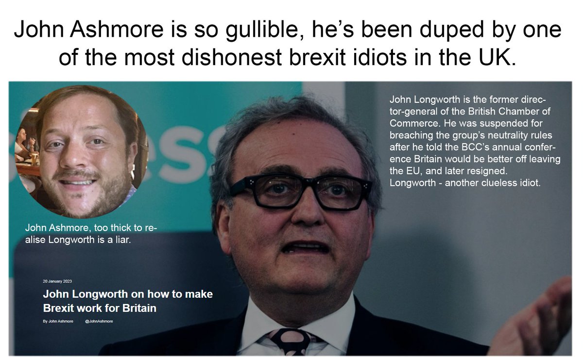<a href="/JohnAshmore/">John Ashmore</a> <a href="/drdavidajames/">David James</a> <a href="/JohnAshmore/">John Ashmore</a> will be remembered for allowing some of the most dishonest wankers to lie for
<a href="/CapX/">CapX</a>

Hannan  Frost  Elliott  Singham  Snowden  Minford  Timothy Longworth  Tombs Gardiner  Charles Moore  It's a who's who of dishonest Lobbyists - who also write BS for the Telegraph