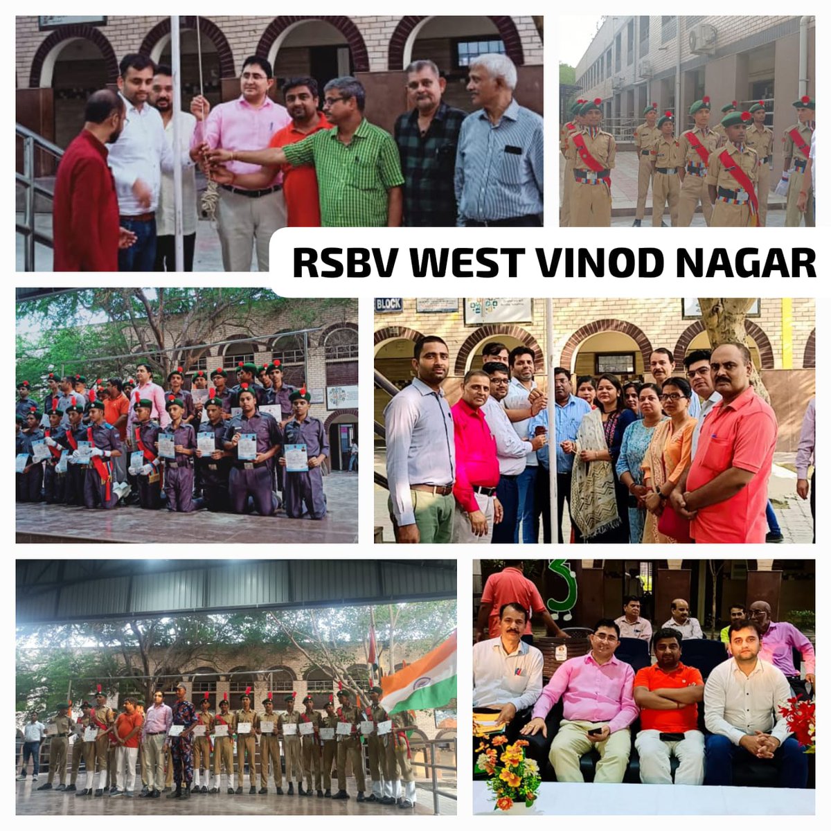 NssRsbv's tweet photo. Independence day celebration at RSBV West Vinod Nagar Delhi 110092
School I'd 1002005
@DrLKDubey44 
@Aditya764502 @namitnaresh 
@Dir_Education @gupta_iitdelhi https://t.co/vWA1GxDhWT