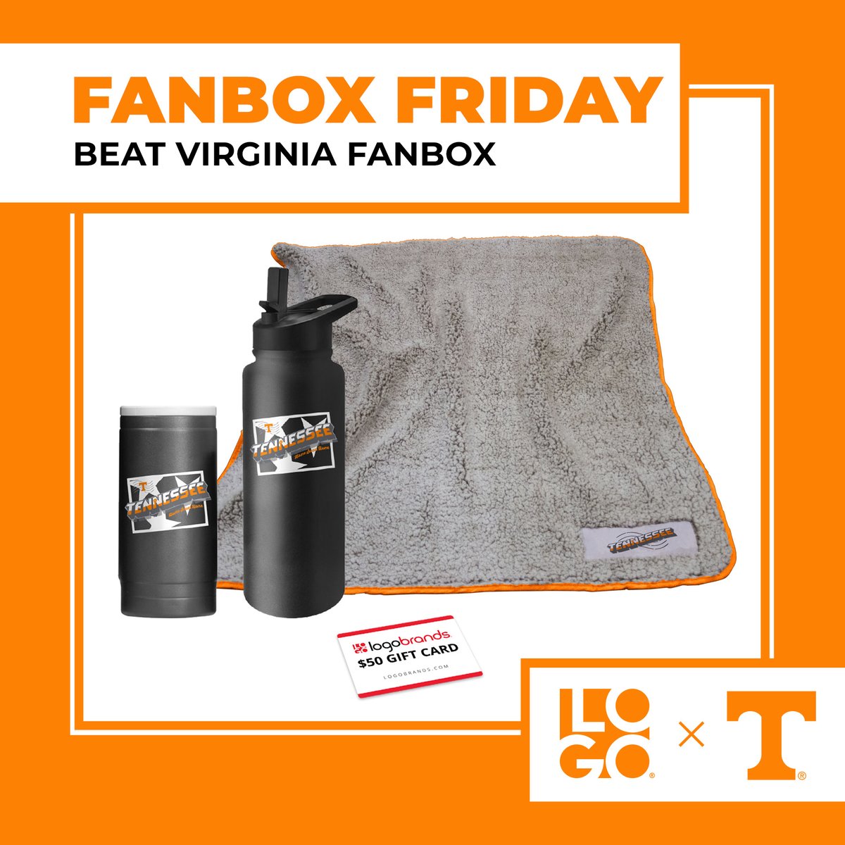 Vol_Gear's tweet photo. 🏈BEAT VIRGINIA FANBOX🏈

🍊Follow @logobrandsinc &amp; @Vol_Gear 
🍊Tag a friend in the comments
🍊Repost for an extra entry

⏰ Giveaway ends Friday 9/1 at 12pm EST. Winner will be notified from this account. https://t.co/IZiKEzuo2U