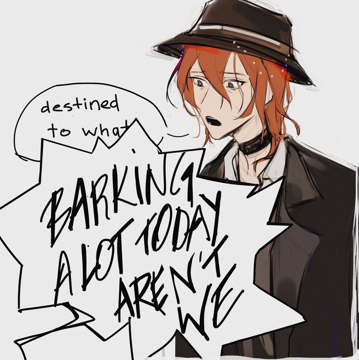 iztea_'s tweet image. losing the idgaf war (illustrated)