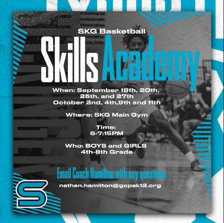 skg_aa's tweet photo. Join the SKG Athletic Association &amp; the SKG High School for the Basketball Skills Academy hosted by the High School Coach and Players! https://t.co/keoQ2HzJfn