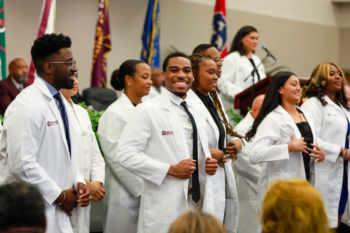 Meharry Medical College (@meharrymedical) on Twitter photo On August 11th, we celebrated our first-year students during the annual White Coat Ceremony. A memorable event filled with excitement as the students proudly wore their white coats, symbolizing their professionalism, responsibility, & commitment to the healthcare profession. On August 11th, we celebrated our first-year students during the annual White Coat Ceremony. A memorable event filled with excitement as the students proudly wore their white coats, symbolizing their professionalism, responsibility, & commitment to the healthcare profession.
