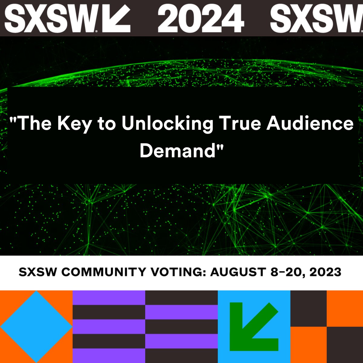 Vote for us to Unlock True Audience Demand at #SXSW2023! 🌟 Your vote holds the key to transforming how we understand audiences. Visit the PanelPicker website hubs.li/Q01-Zwg_0 and be a part of shaping the future of audience engagement by voting. 🎉💡 #VoteForUs'