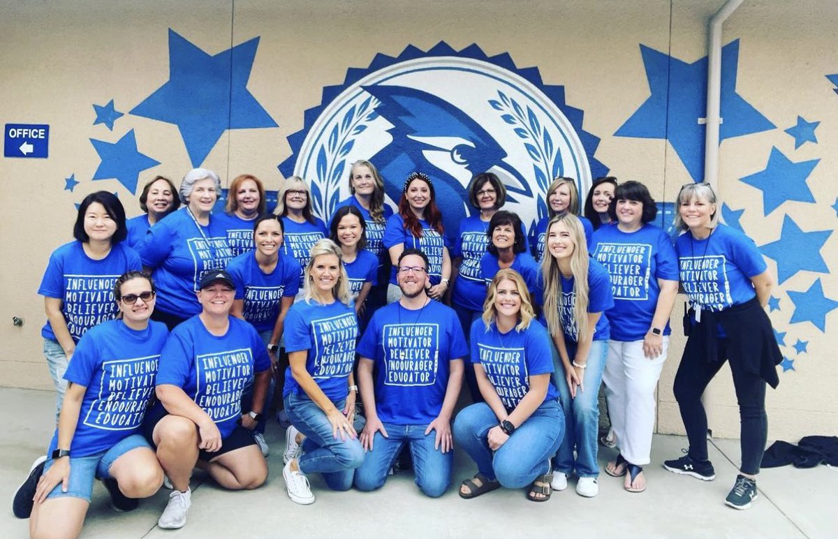 Creek View School… a great place to learn, grow and BE! This team is here to inspire. <a href="/MtnViewSUP/">Dr. Douglass Moss</a>