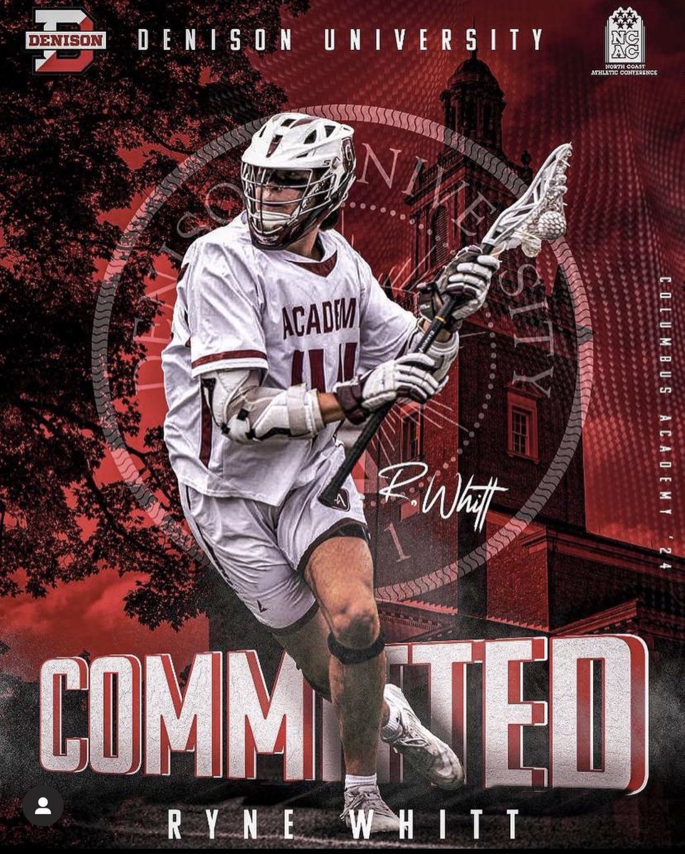Haymakers 2024 (@haymakers2024) on Twitter photo Congratulations <a href="/RyneWhitt1/">Ryne Whitt</a> on committing to <a href="/DenisonU/">Denison University</a>! So excited to see you at the next level! <a href="/CABoysLacrosse/">CA Boys Lacrosse</a> <a href="/HaymakersLax/">Haymakers Lacrosse</a> <a href="/AcademyVikings/">Columbus Academy Vikings</a> Congratulations <a href="/RyneWhitt1/">Ryne Whitt</a> on committing to <a href="/DenisonU/">Denison University</a>! So excited to see you at the next level! <a href="/CABoysLacrosse/">CA Boys Lacrosse</a> <a href="/HaymakersLax/">Haymakers Lacrosse</a> <a href="/AcademyVikings/">Columbus Academy Vikings</a>